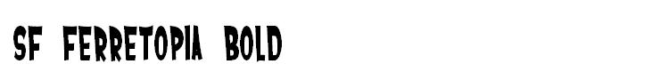 SF Ferretopia Bold