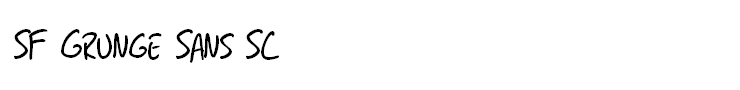 SF Grunge Sans SC
