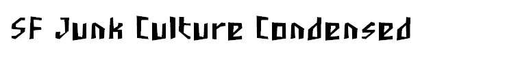 SF Junk Culture Condensed