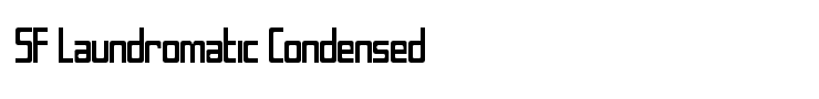 SF Laundromatic Condensed