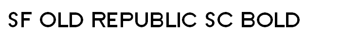 SF Old Republic SC Bold