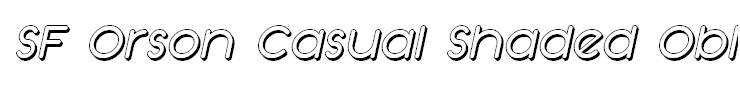 SF Orson Casual Shaded Oblique