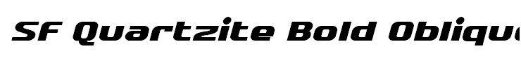 SF Quartzite Bold Oblique
