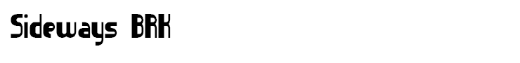 Sideways BRK