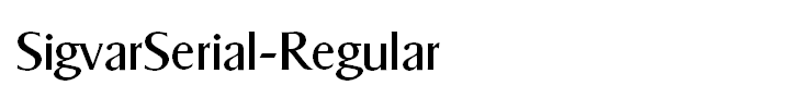 SigvarSerial-Regular