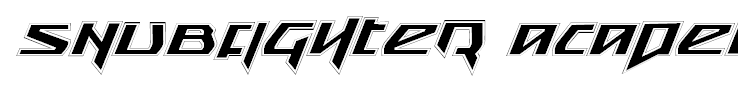 Snubfighter Academy Italic