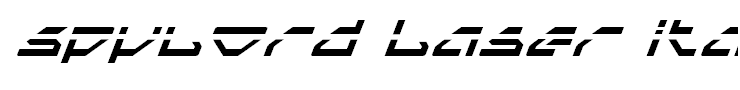 Spylord Laser Italic