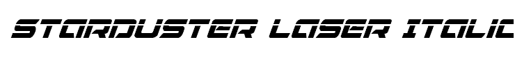 Starduster Laser Italic