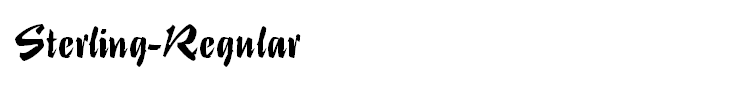Sterling-Regular
