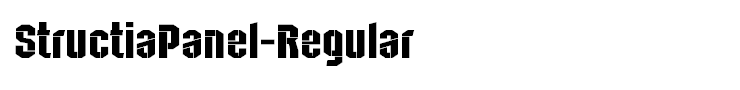 StructiaPanel-Regular