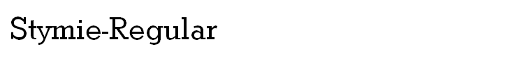Stymie-Regular