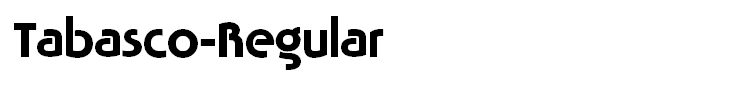 Tabasco-Regular