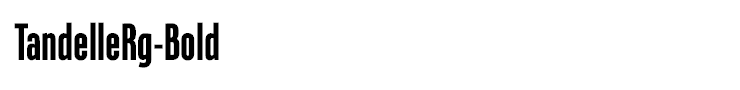 TandelleRg-Bold