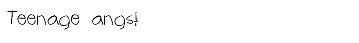 Teenage angst