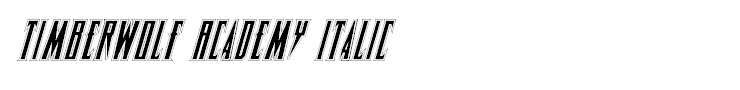 Timberwolf Academy Italic