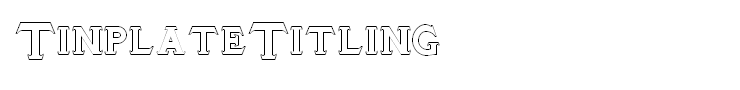 TinplateTitling