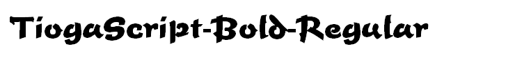 TiogaScript-Bold-Regular