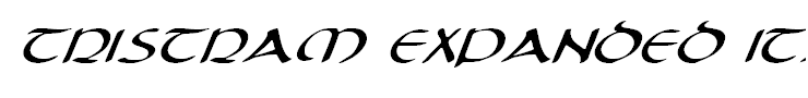 Tristram Expanded Italic