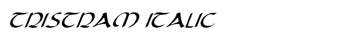 Tristram Italic