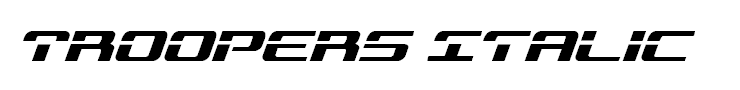 Troopers Italic