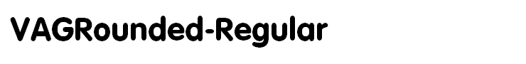 VAGRounded-Regular