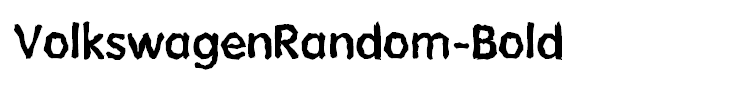 VolkswagenRandom-Bold