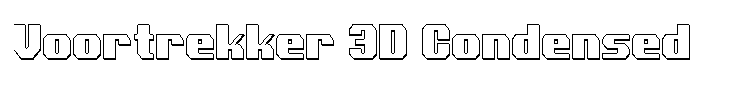 Voortrekker 3D Condensed