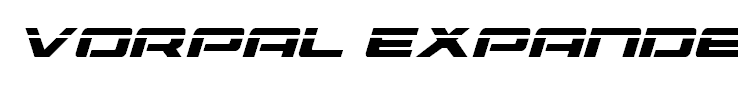 Vorpal Expanded Italic