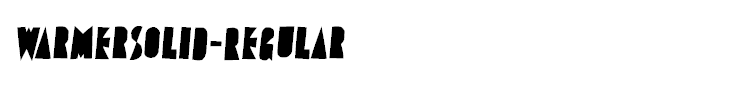 WarmerSolid-Regular