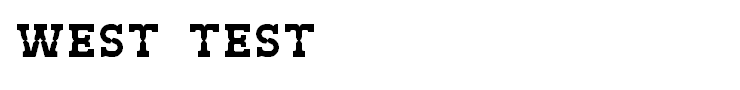 West Test