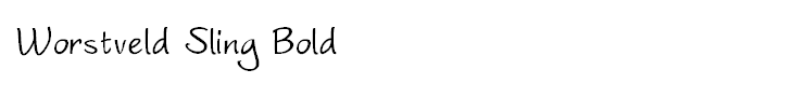 Worstveld Sling Bold