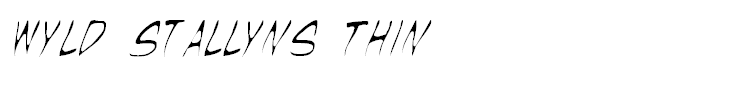 Wyld Stallyns Thin