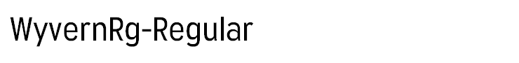 WyvernRg-Regular