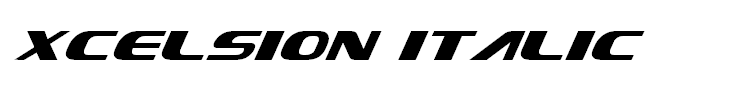 Xcelsion Italic