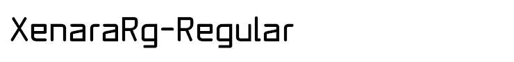 XenaraRg-Regular