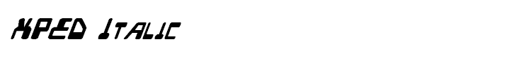 XPED Italic