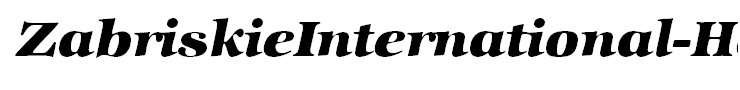 ZabriskieInternational-Heavy-Italic