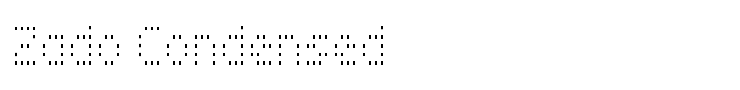 Zado Condensed