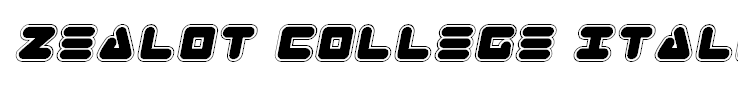 Zealot College Italic
