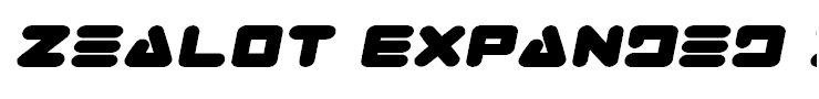 Zealot Expanded Italic