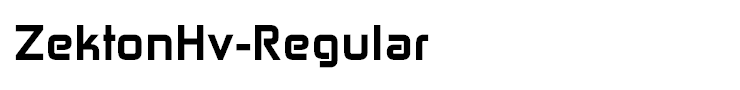 ZektonHv-Regular