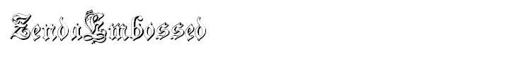 ZendaEmbossed