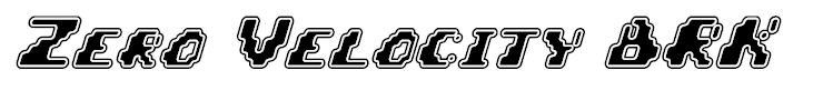 Zero Velocity BRK