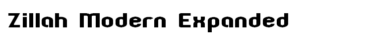 Zillah Modern Expanded