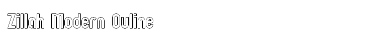 Zillah Modern Ouline